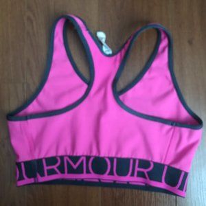 Under Armour 2x Sport Bras Size Small Pink & Blue Used